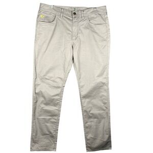Duck Head Pants Mens 36 Khaki Tan Performance Stretch Twill Chino Casual Outdoor